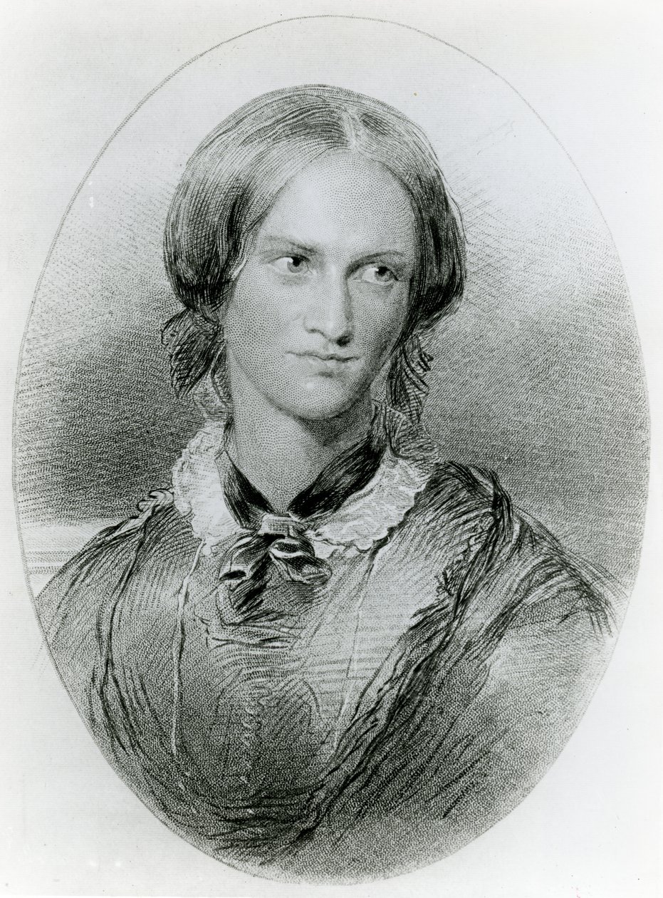 Charlotte Bronte, graveret af James Charles Armytage, ca. 1850 af George Richmond