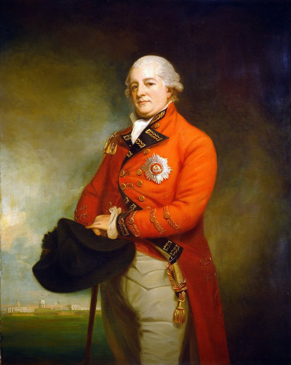 Archibald Campbell (officer i den britiske hær) af George Romney