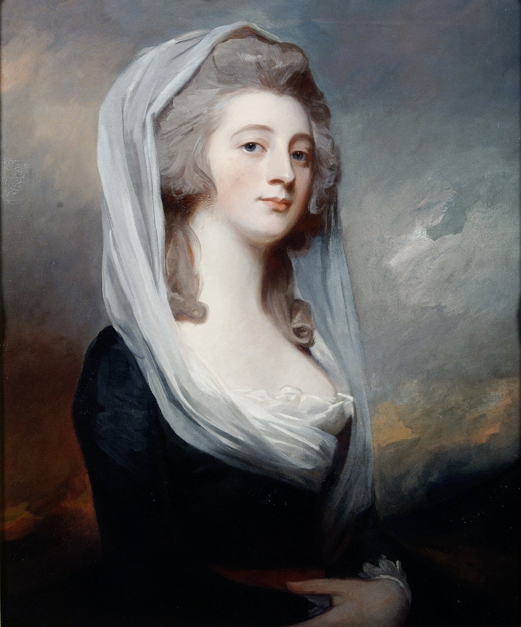 Charlotte Gunning (1704-1802) af George Romney