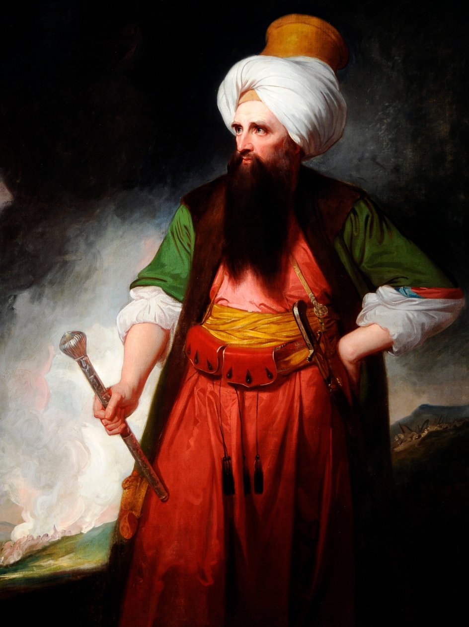 Edward Wortley Montagu, ca. 1775 af George Romney
