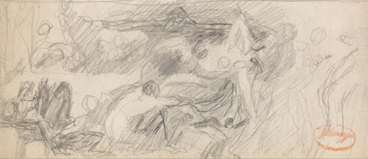 Figur Sammensætningsundersøgelse 26 af George Romney