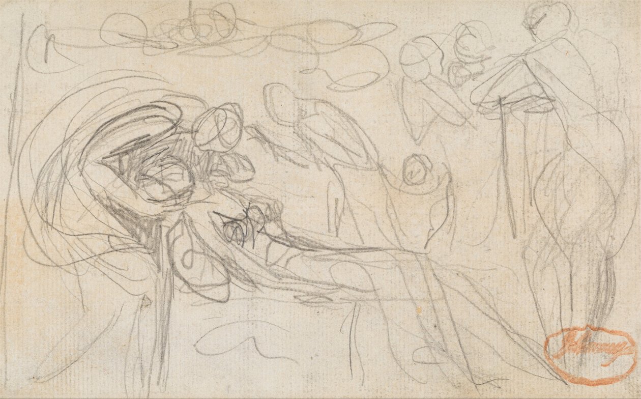 Figur Sammensætningsundersøgelse 49 af George Romney