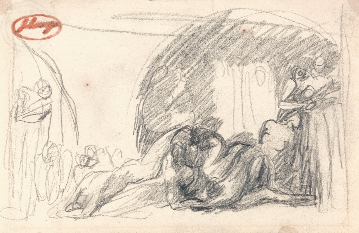 Howard på besøg i et fængsel af George Romney