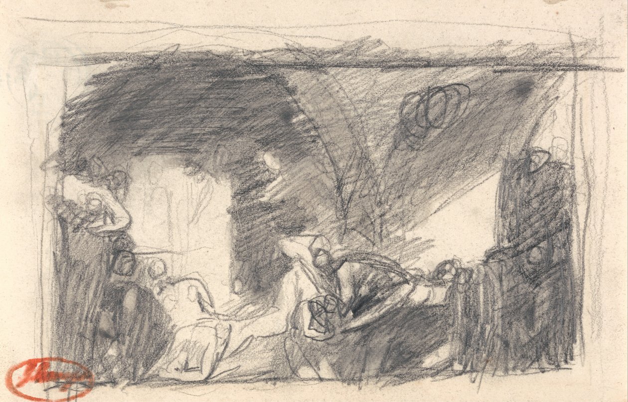 Howard på besøg i et fængsel af George Romney