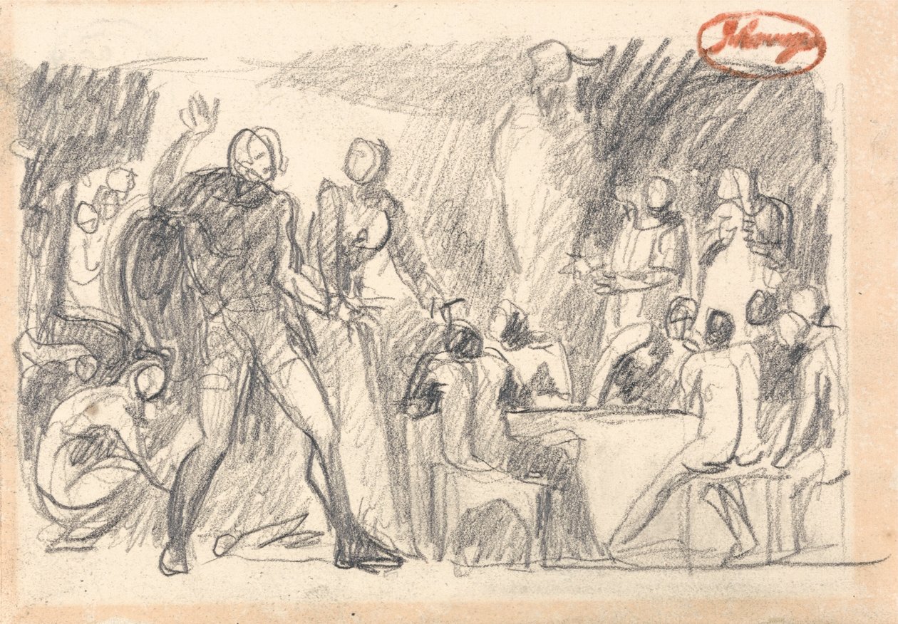 MacBeth- Banketscene af George Romney