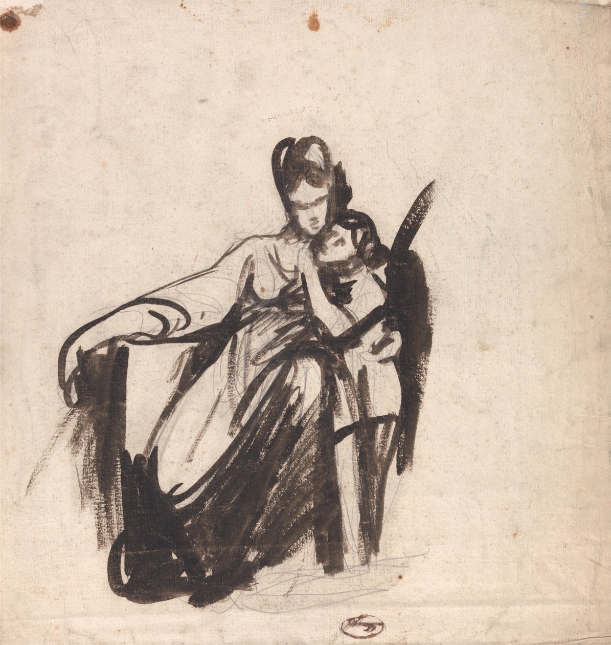Mor og søn af George Romney