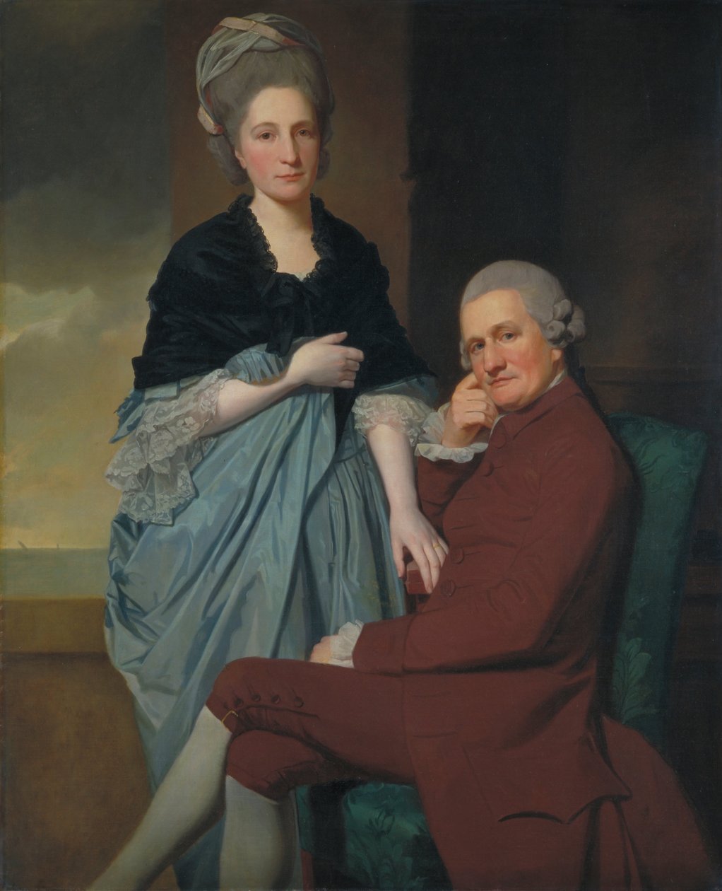 Hr. Og fru William Lindow af George Romney