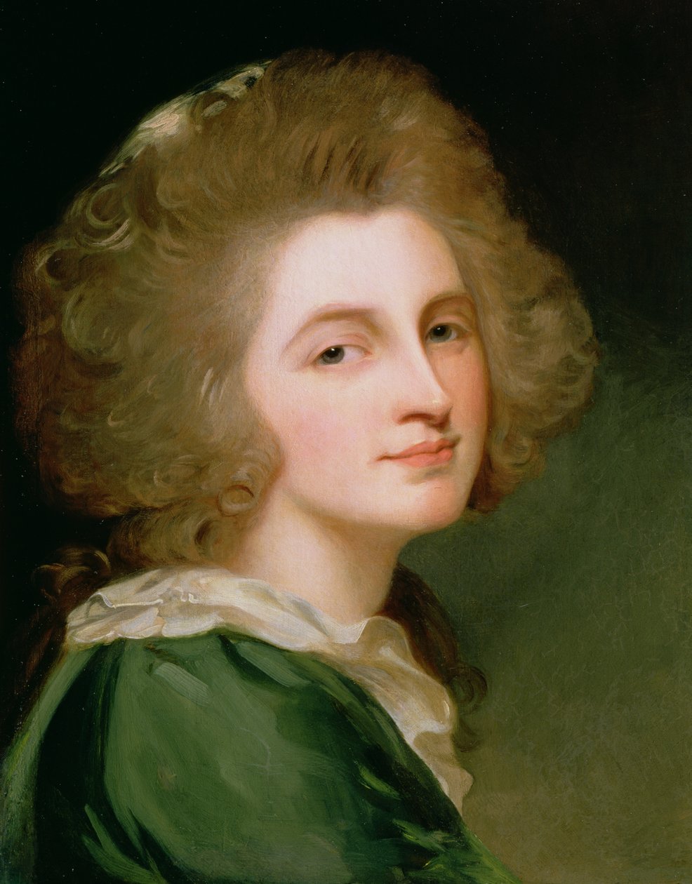 Portræt af Ann Barbara Russell af George Romney
