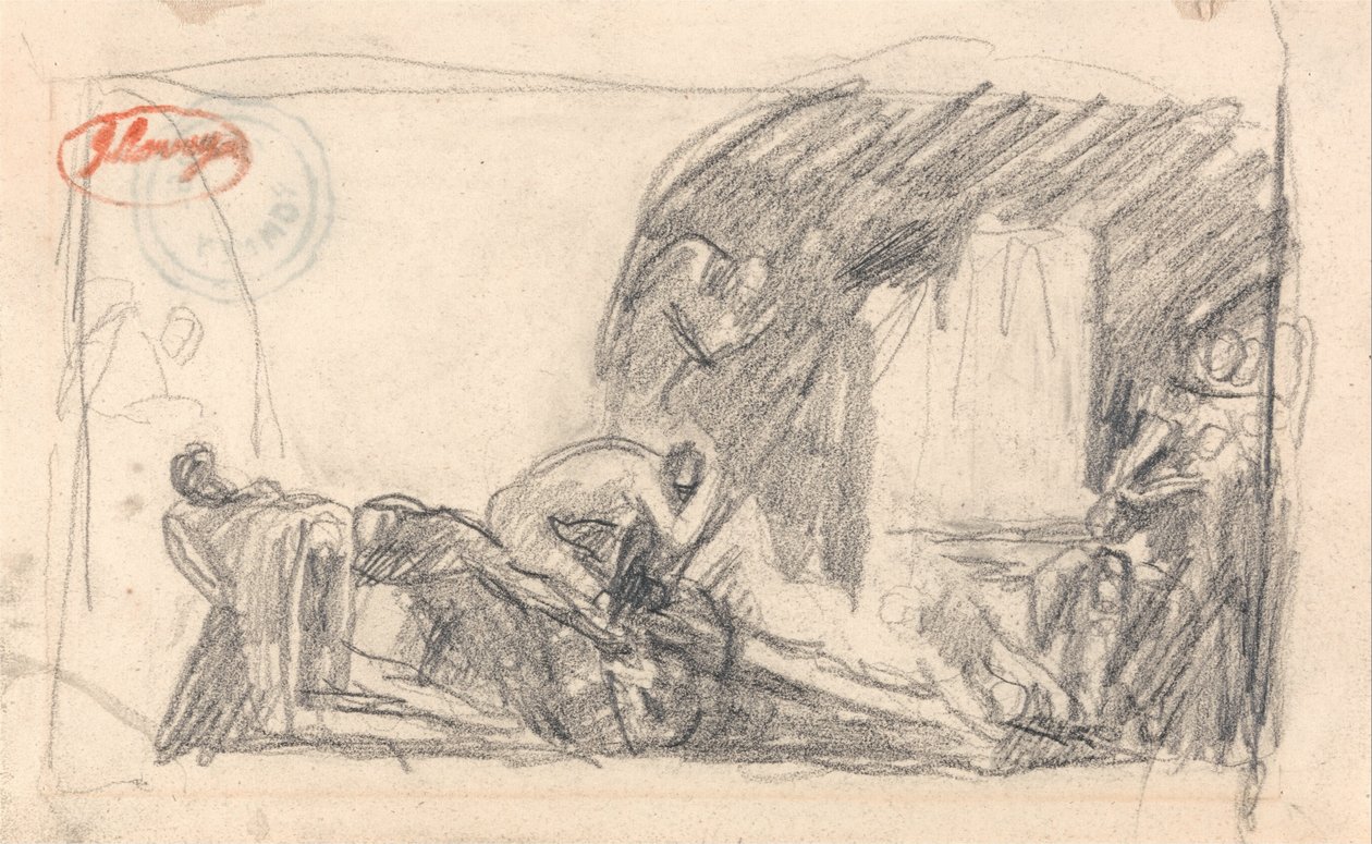 Fængselsscene af George Romney