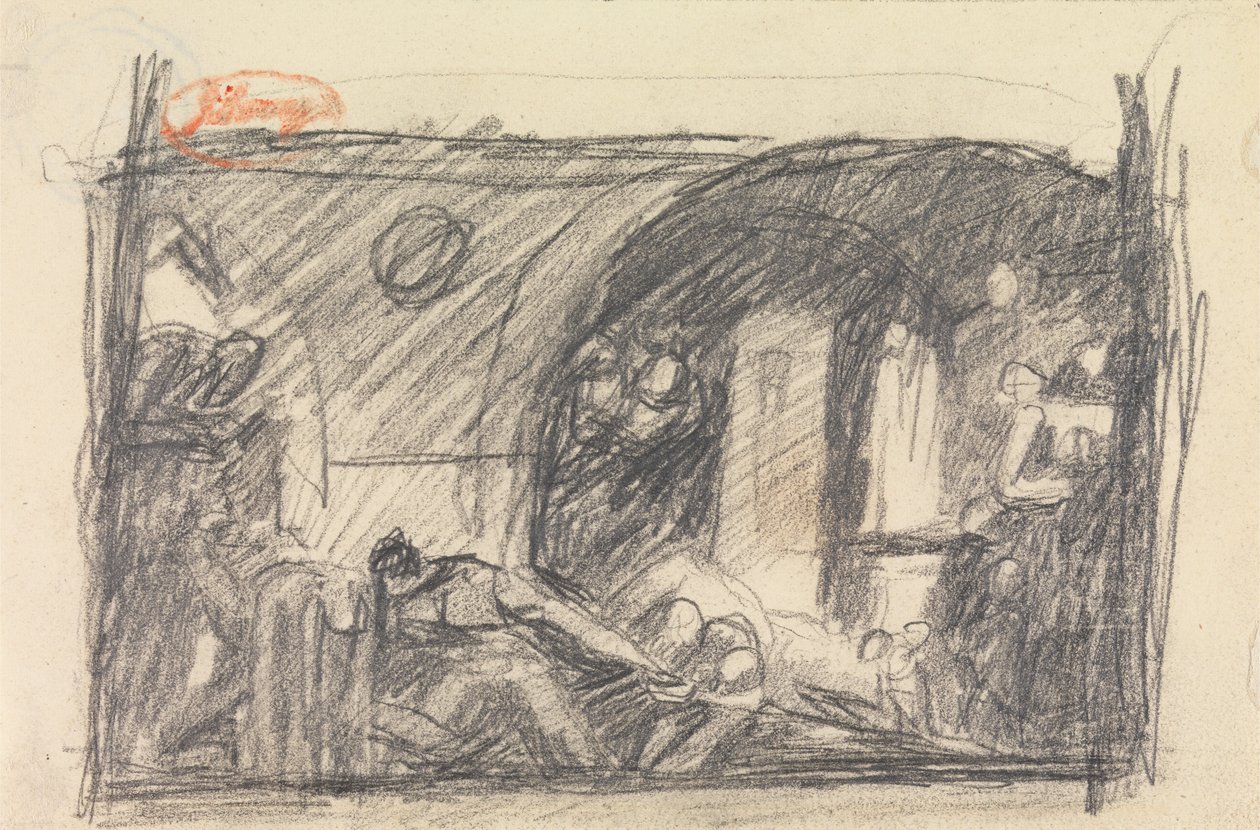 Fængselsscene af George Romney