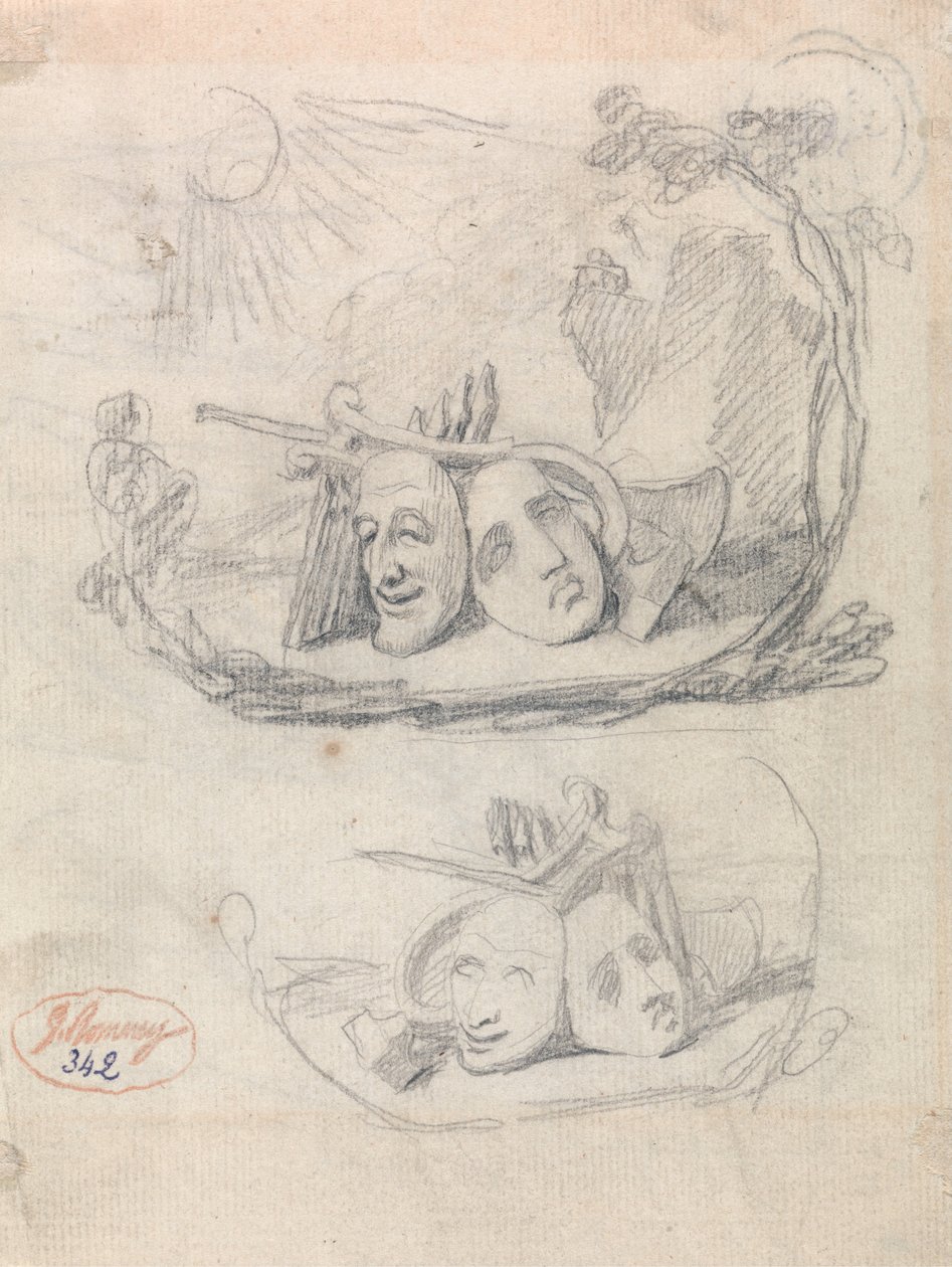 Richard Cumberland Frontispiece af George Romney