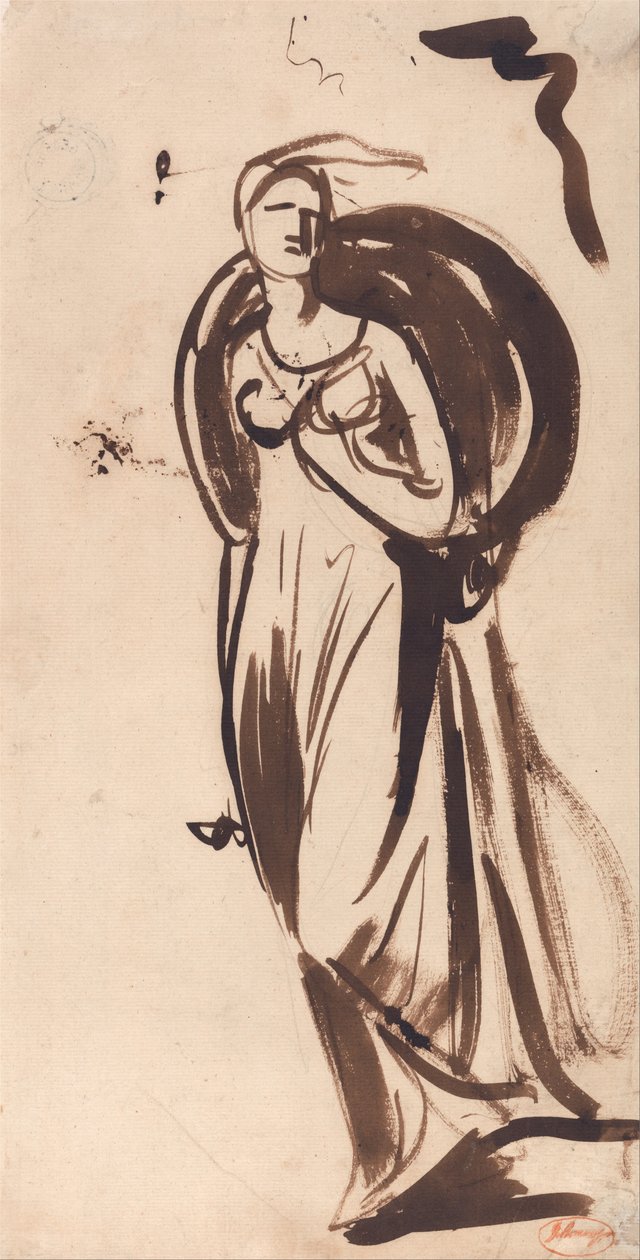 Viscountess Bulkeley som Hebe af George Romney