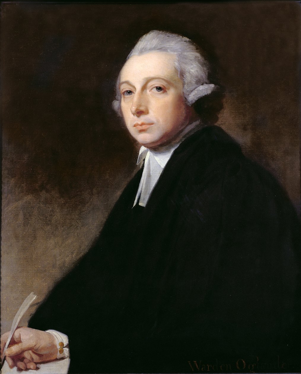 Vagtmester John W. Oglander af George Romney