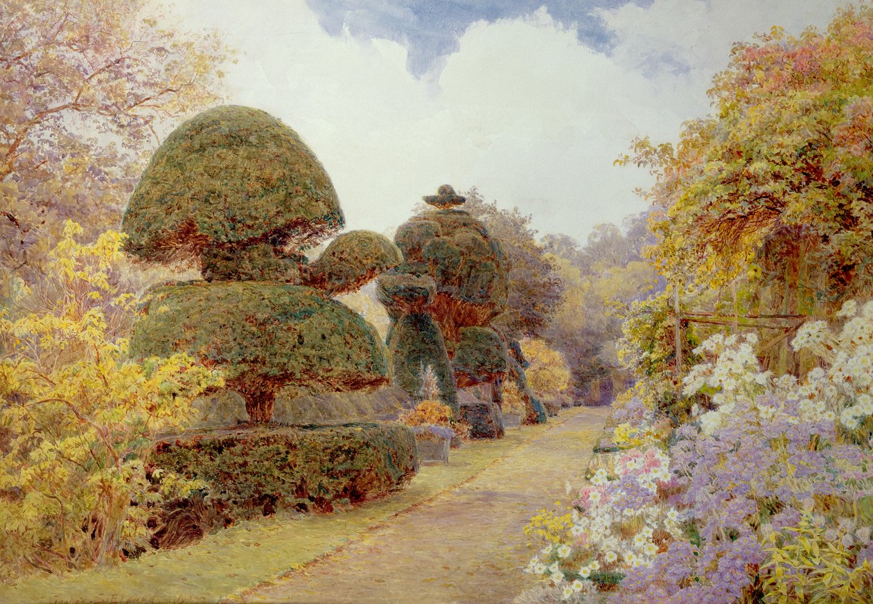 Barncluith, Lanarkshire, 1900 af George Samuel Elgood