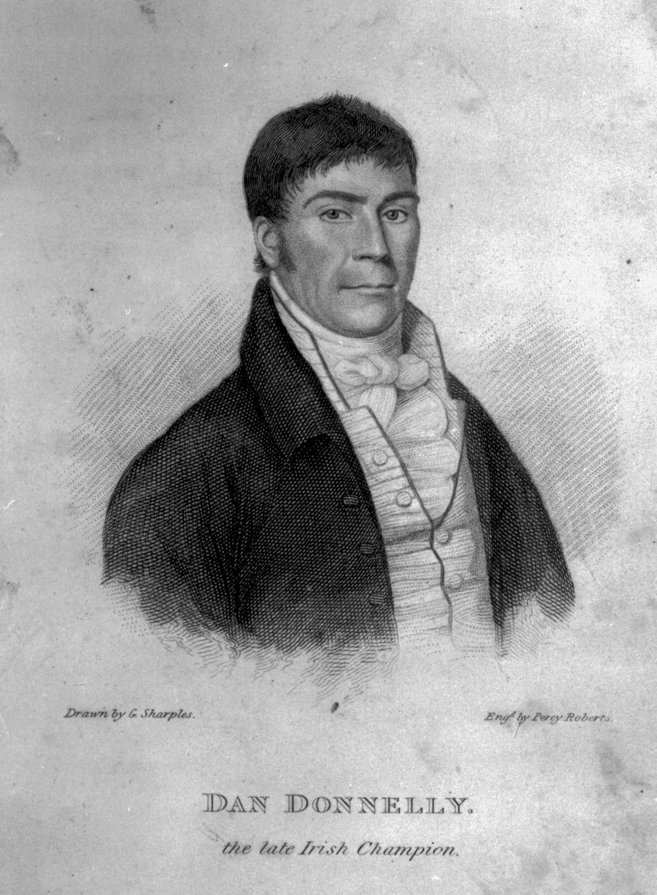 Dan Donnelly, graveret af Percy Roberts af George Sharples
