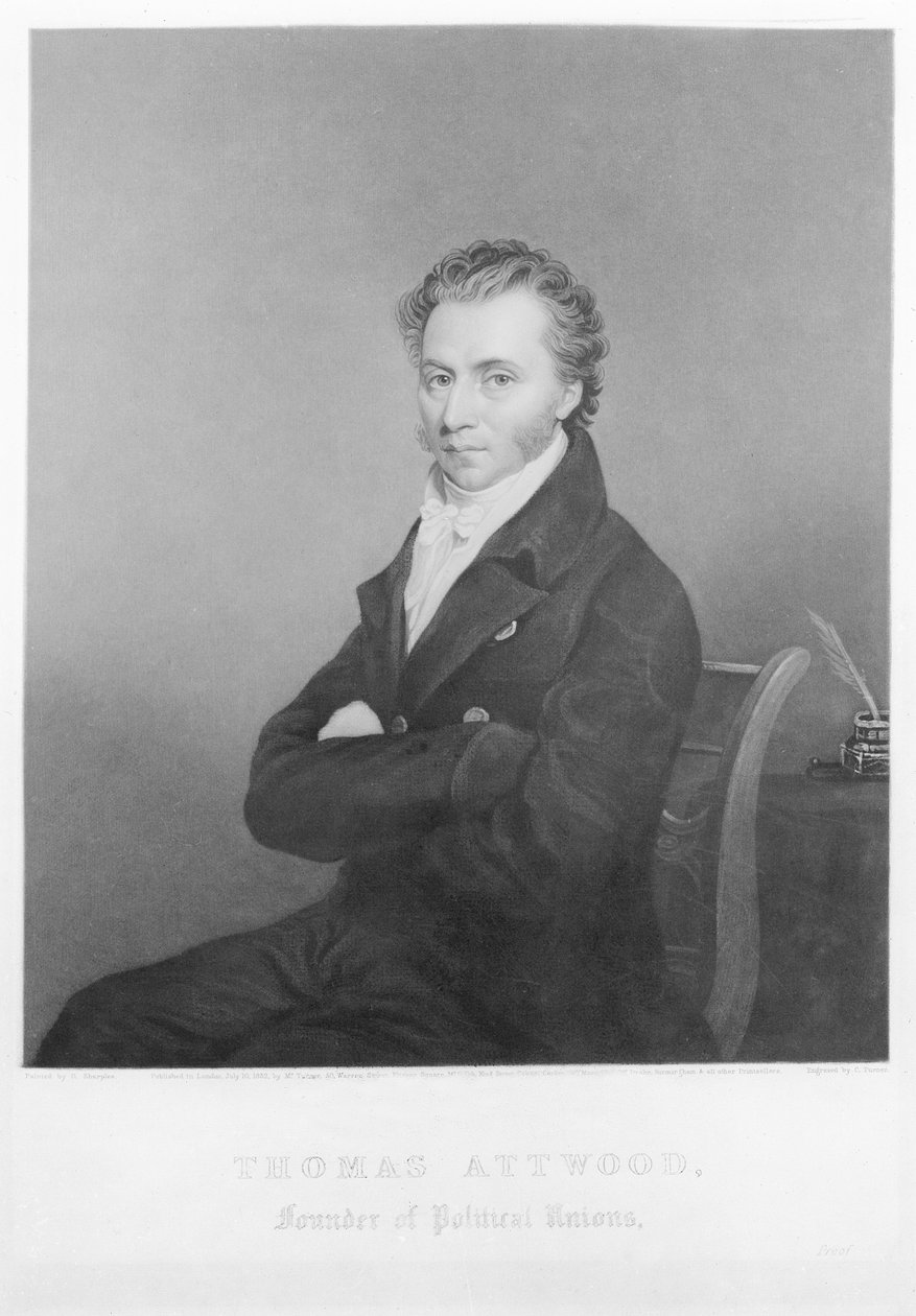 Thomas Attwood, 1832 af George Sharples
