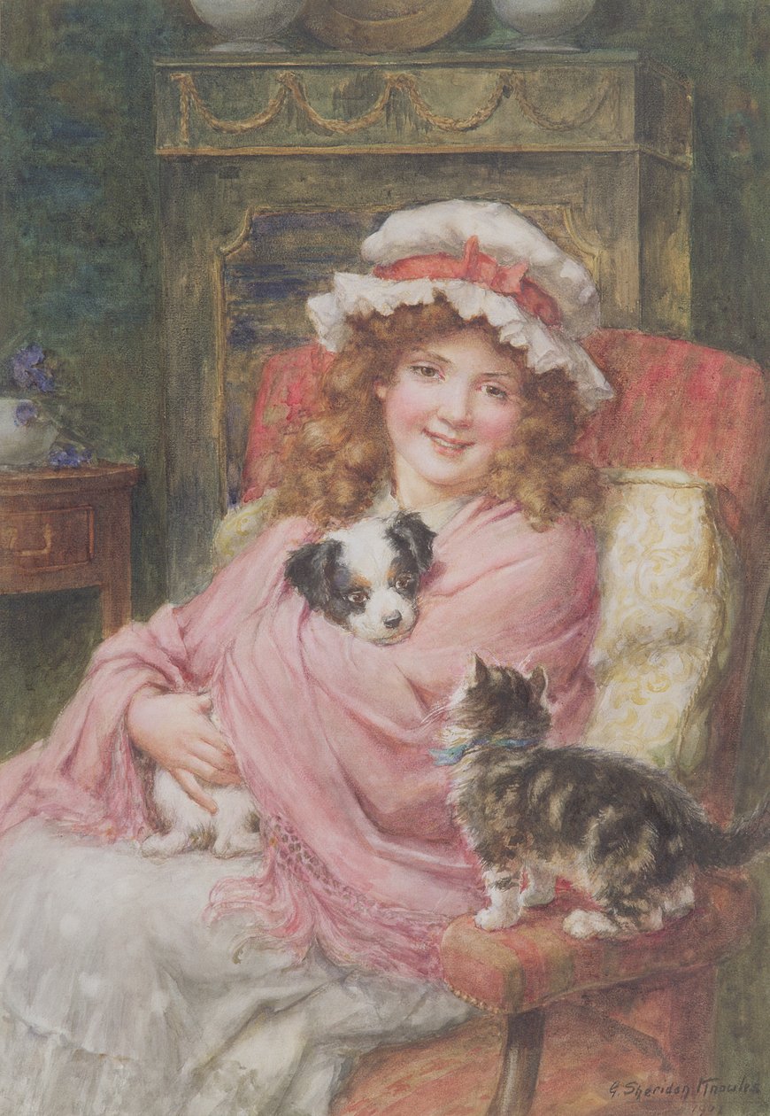 Ven eller fjende, 1907 af George Sheridan Knowles