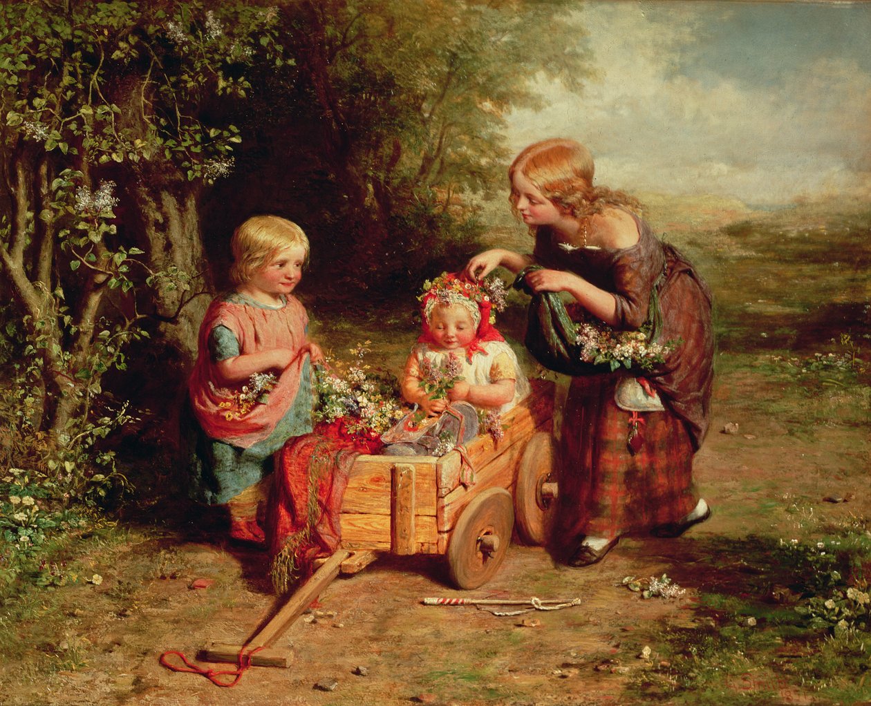 Forårsblomster af George Smith