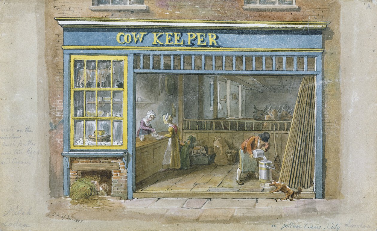 Koholder, 1825 af George Snr Scharf