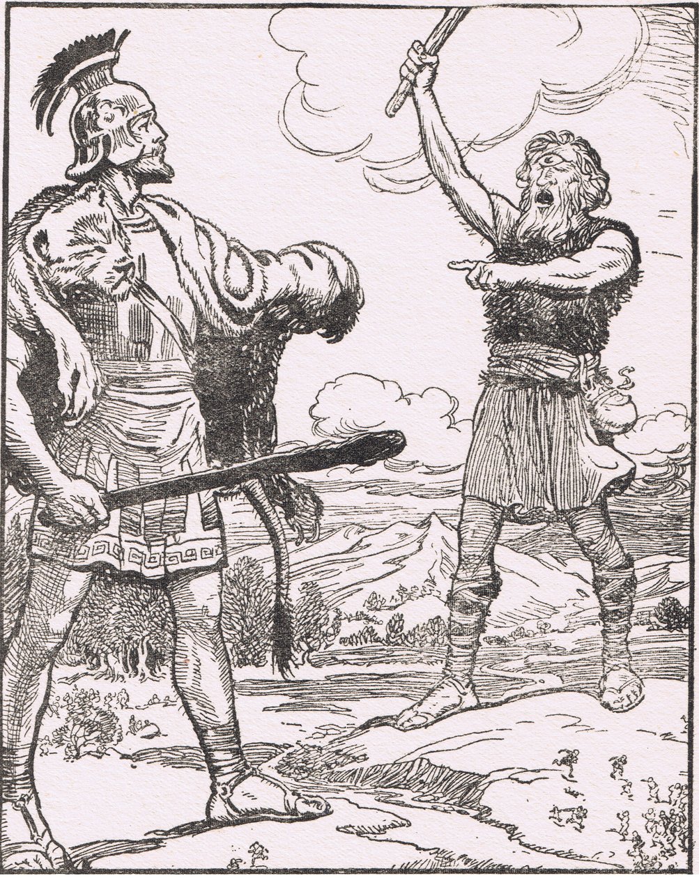 Pygmæerne: Hvem er du, siger jeg, Roared Antaeus igen. Hvad er dit navn? af George Soper