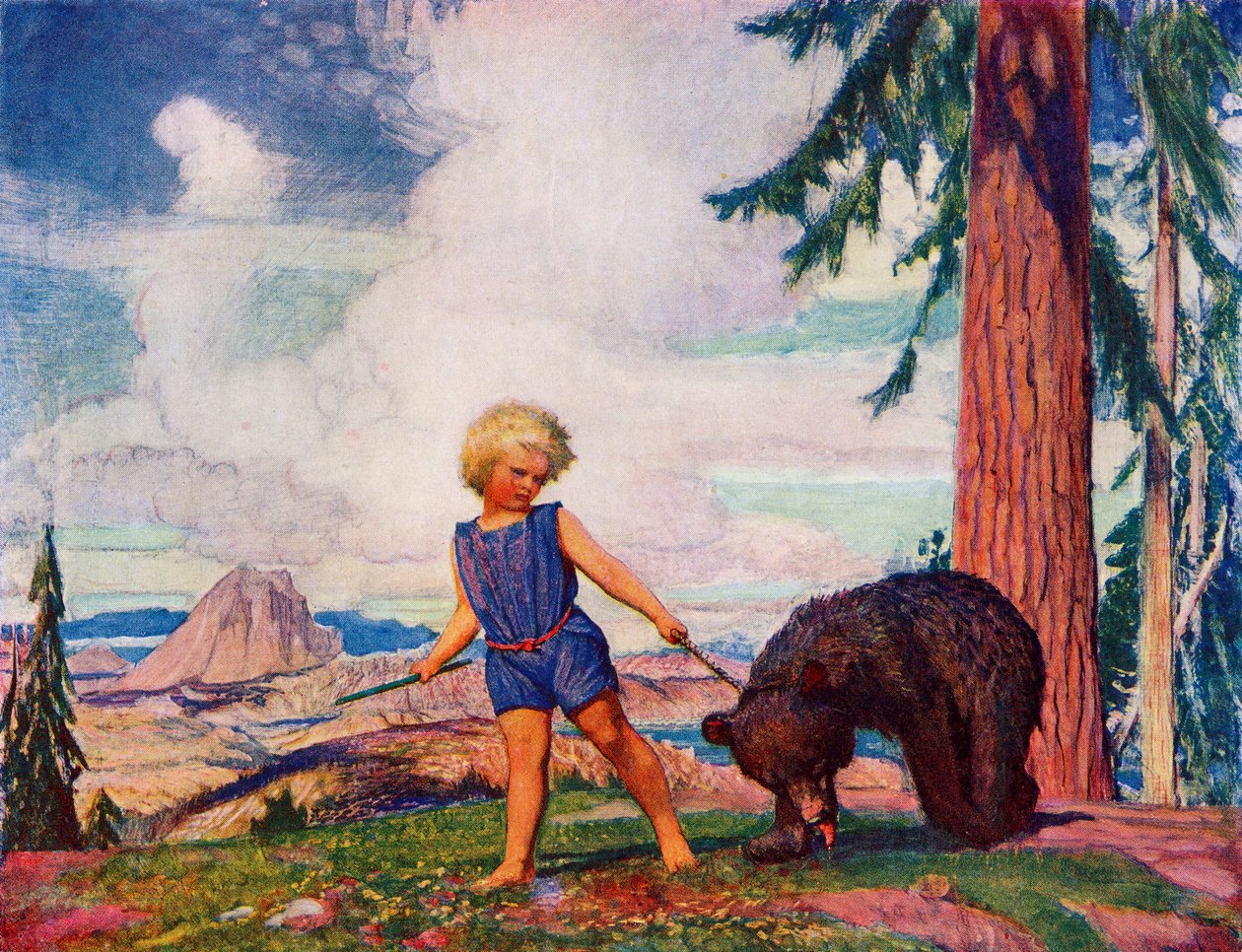 Peter Scott, fra bogen Princess Marie-Josés Childrens Book, udgivet 1916 af George Spencer Watson