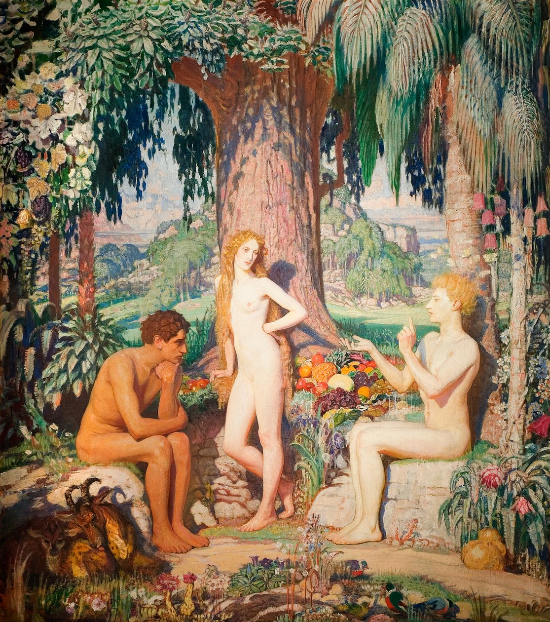 Skabelsen, 1921 af George Spencer Watson