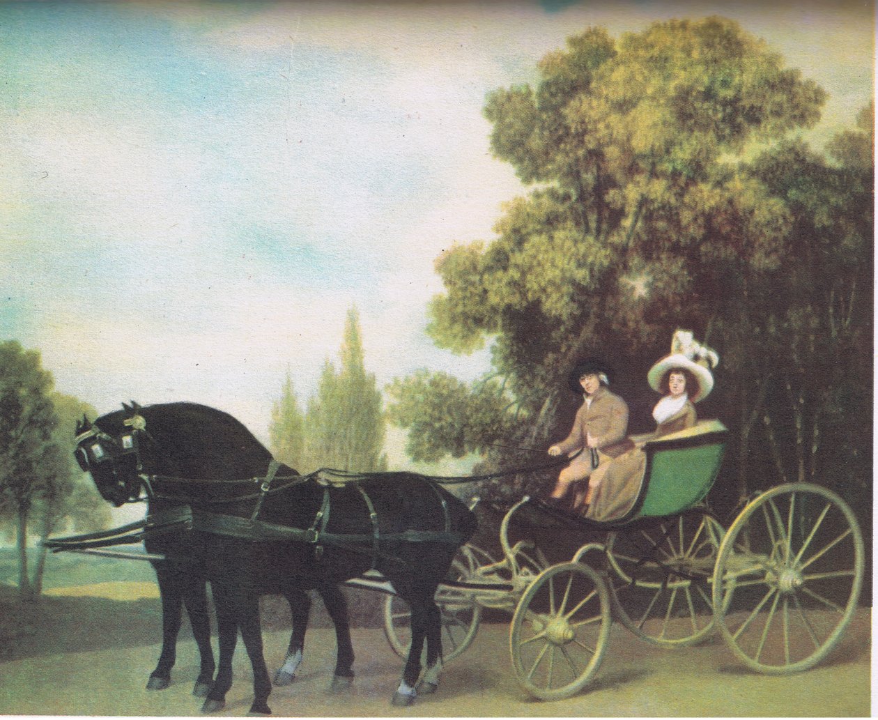 Et landeopkald af George Stubbs