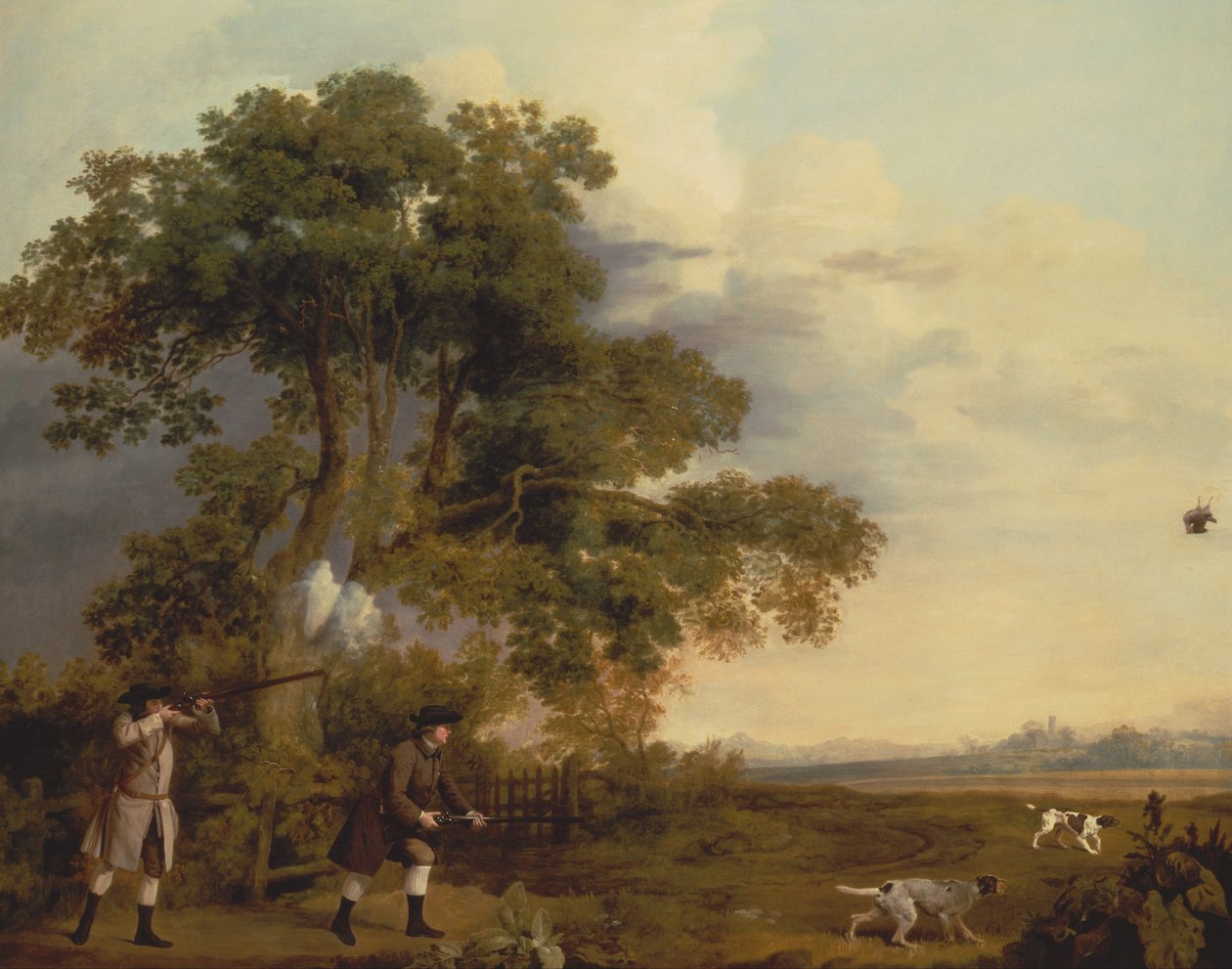 To gentlemen skyder af George Stubbs