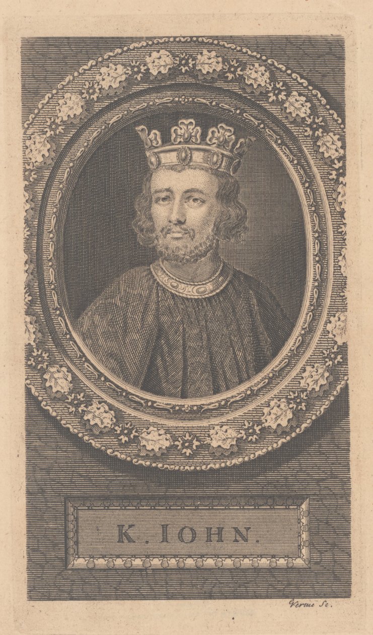 John, konge af England af George Vertue