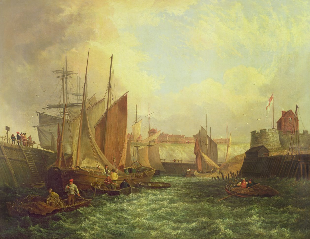 Årets mund, 1821 af George Vincent