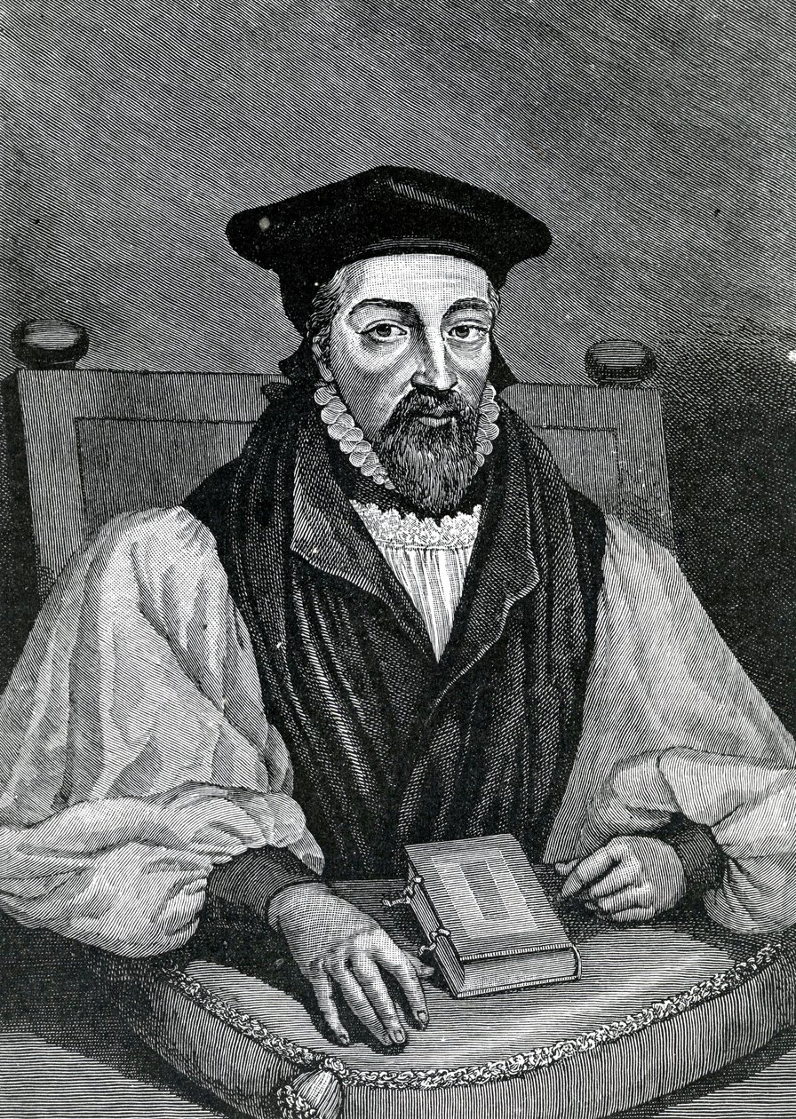 John Whitgift (ca. 1530-1604) ærkebiskop af Canterbury af George Virtue