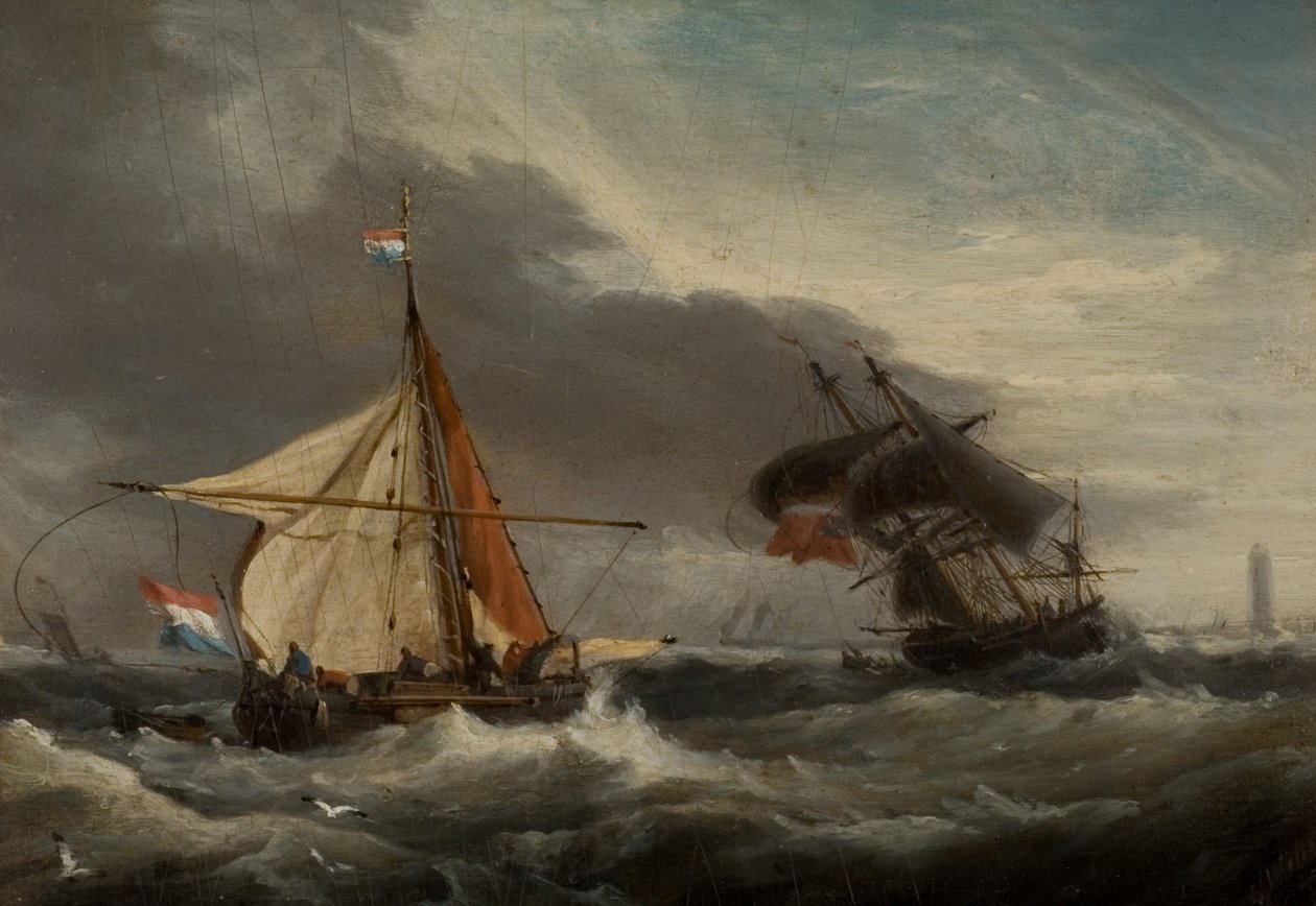 Både, Mouth of the Tyne af George Webster
