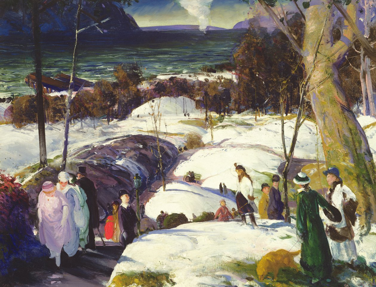 Påskesne, 1915 af George Wesley Bellows