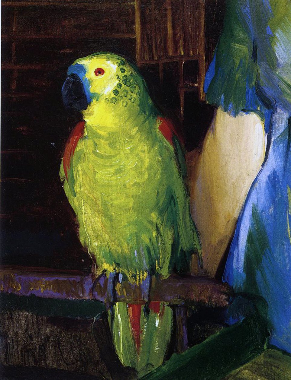 Papegøje, 1915 af George Wesley Bellows
