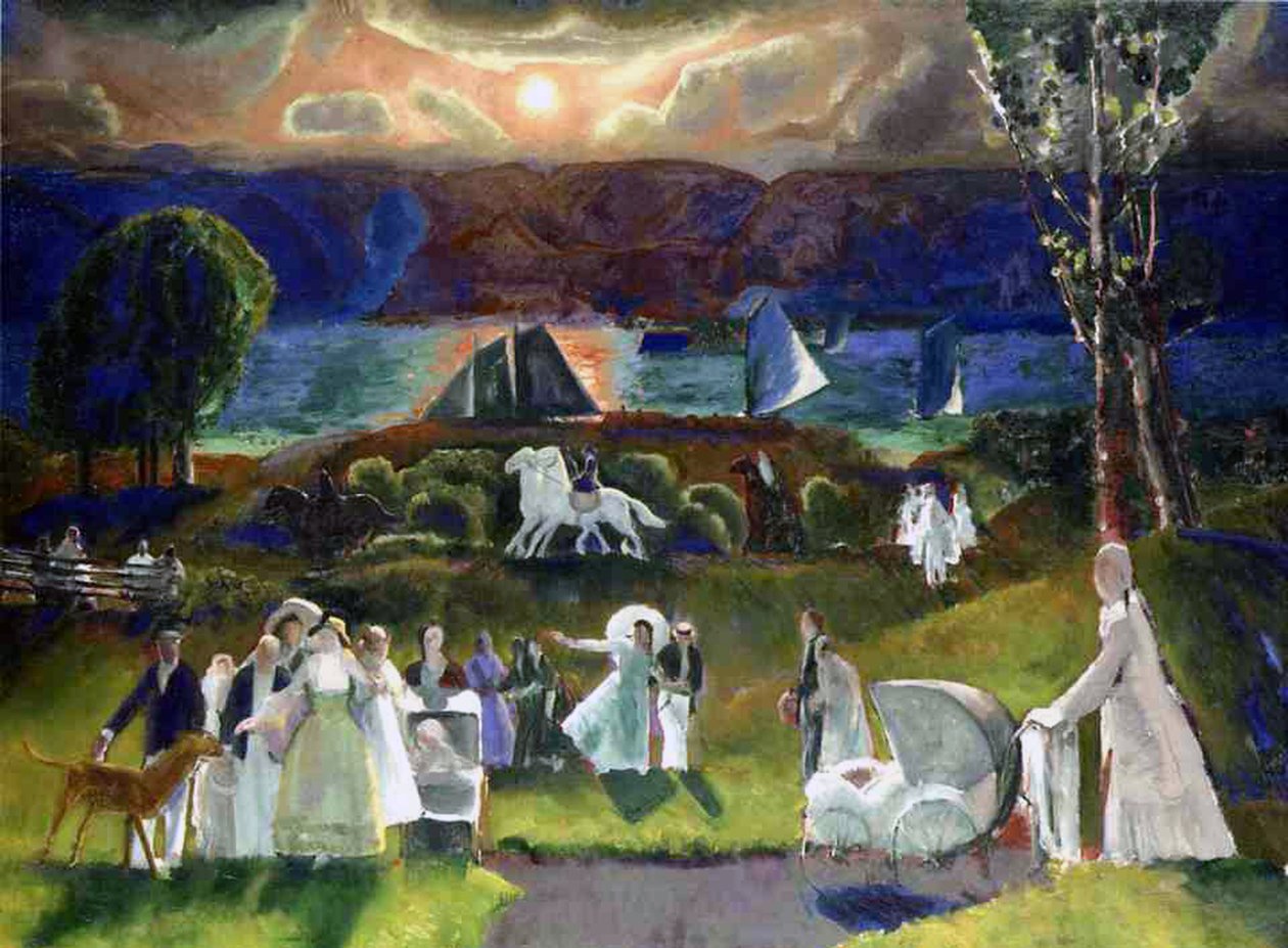 Summer Fantasy, 1924 af George Wesley Bellows