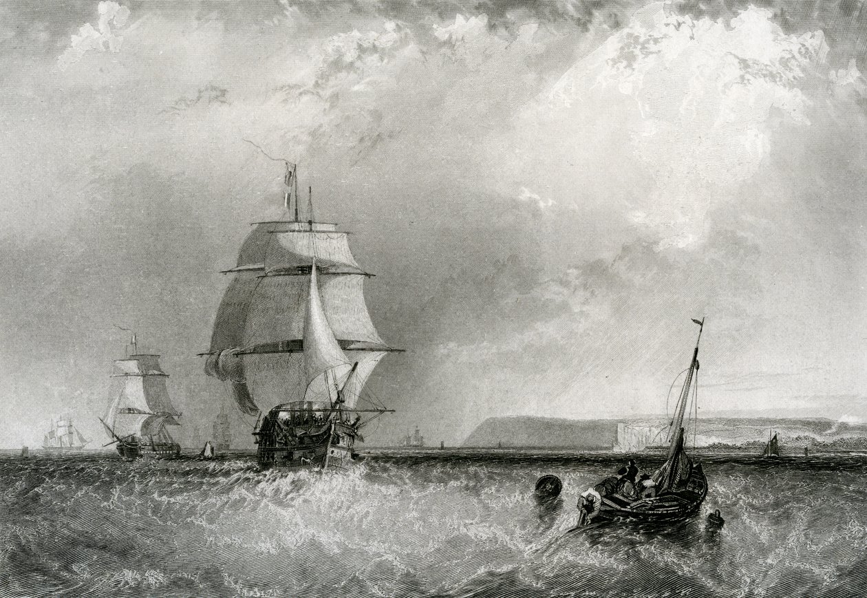 Nordforlandet, graveret af R. Brandard, 1834 af George the Elder Chambers