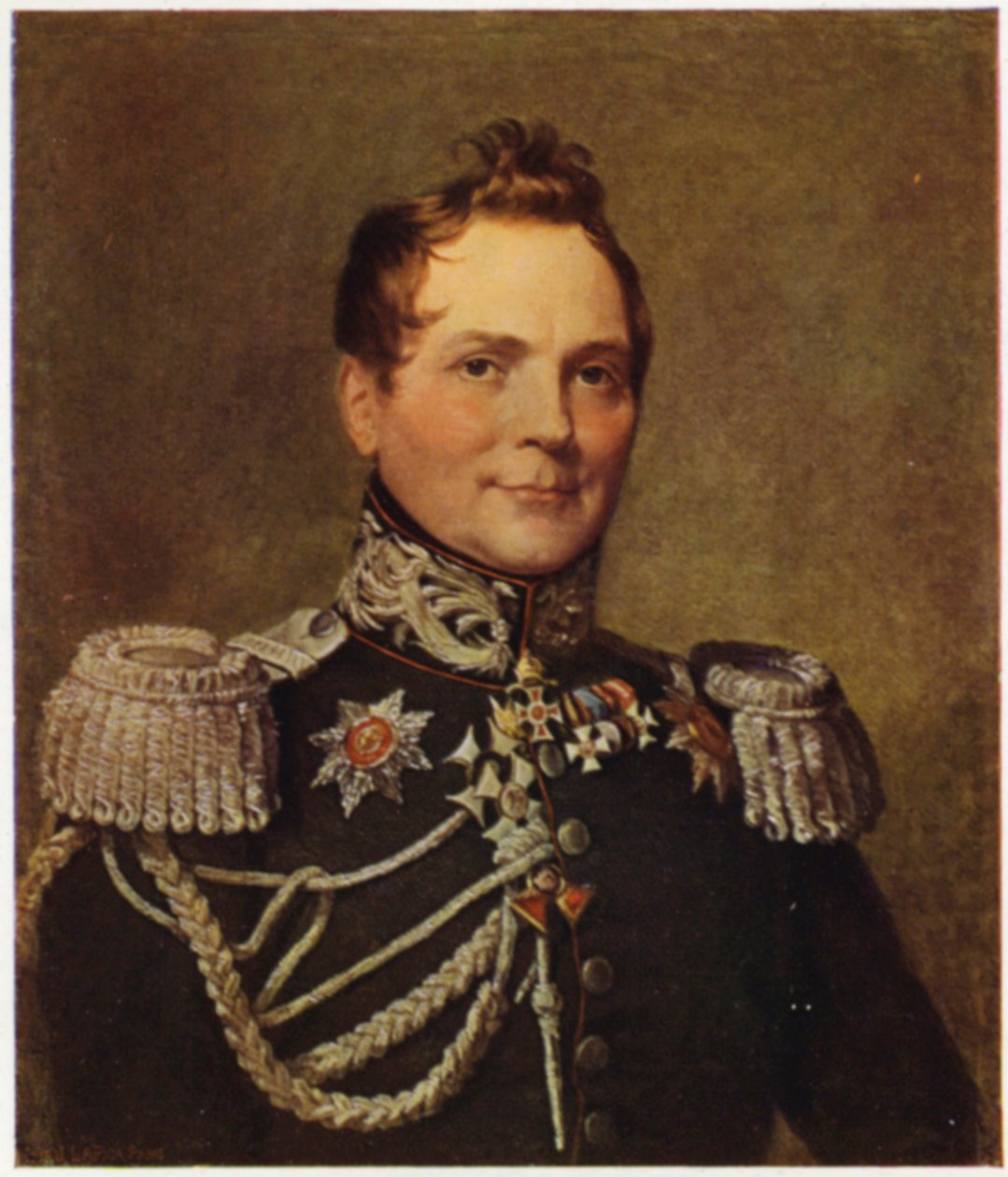 General Toll (farvelitografi) af George (after) Dawe