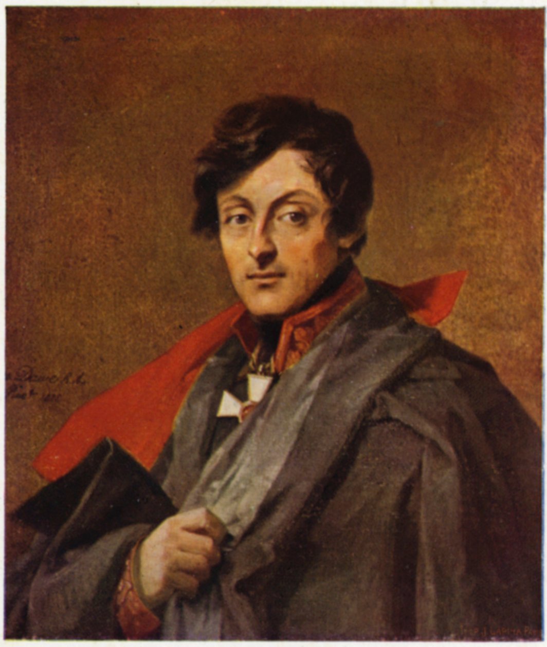 Portræt af Alexander Ostermann-Tolstoy (farvelitografi) af George (after) Dawe