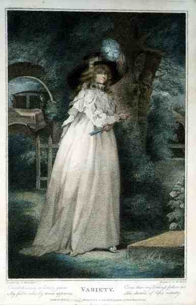Variety, indgraveret af William Ward (1766-1826), pub. af W. Dickinson af George (after) Morland