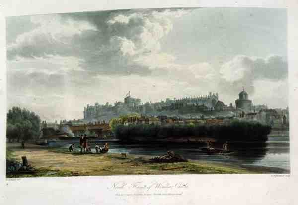 North Front of Windsor Castle, fra 