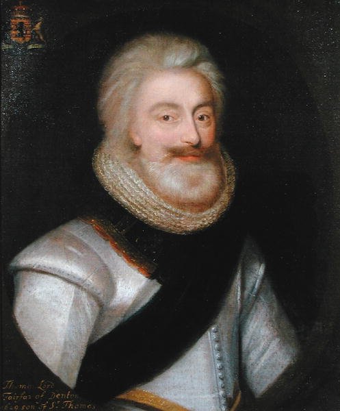 Thomas (1560-1640) 1. Lord Fairfax af George (attr. to) Jameson