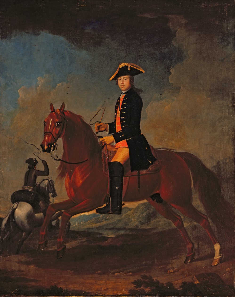 Mr Dawson of Retford, ca. 1749 (olie på lærred) af George (attr.to) Stubbs