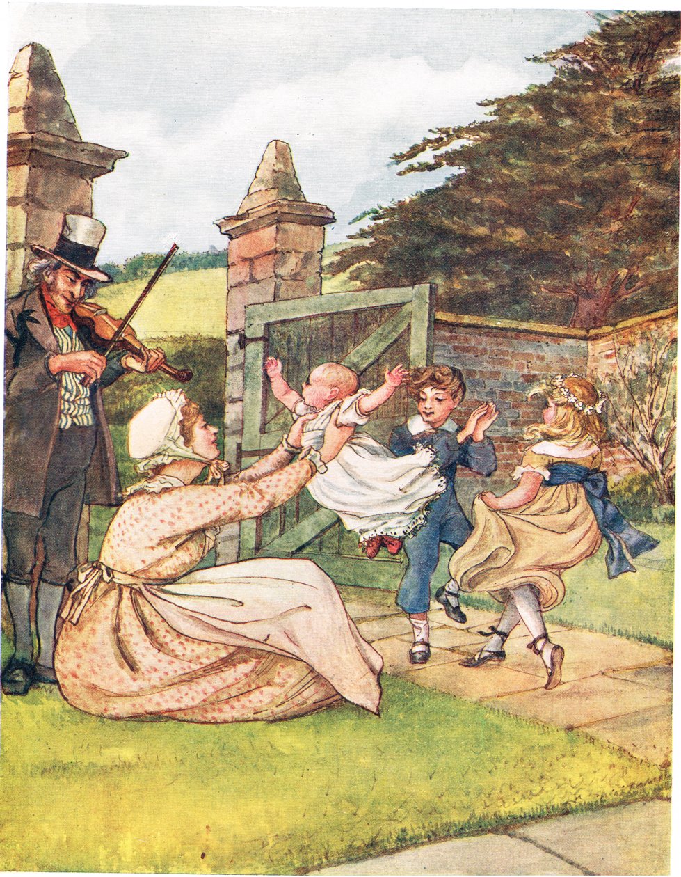 Dansende sang, illustration fra 