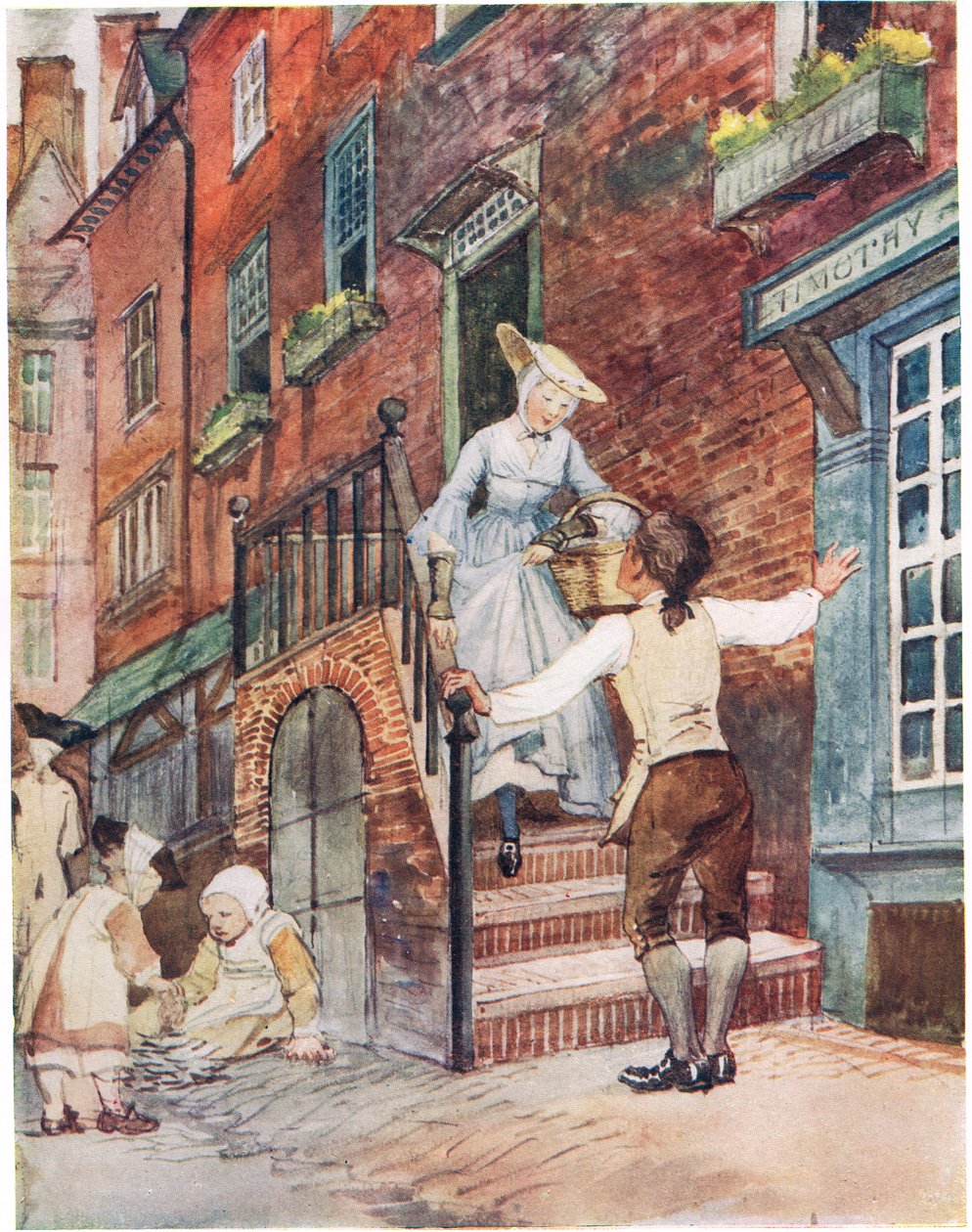 Sally in Our Alley, illustration fra 