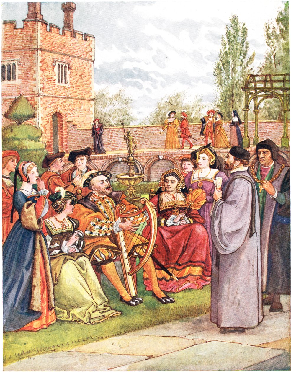 The Kings Ballad, illustration fra 
