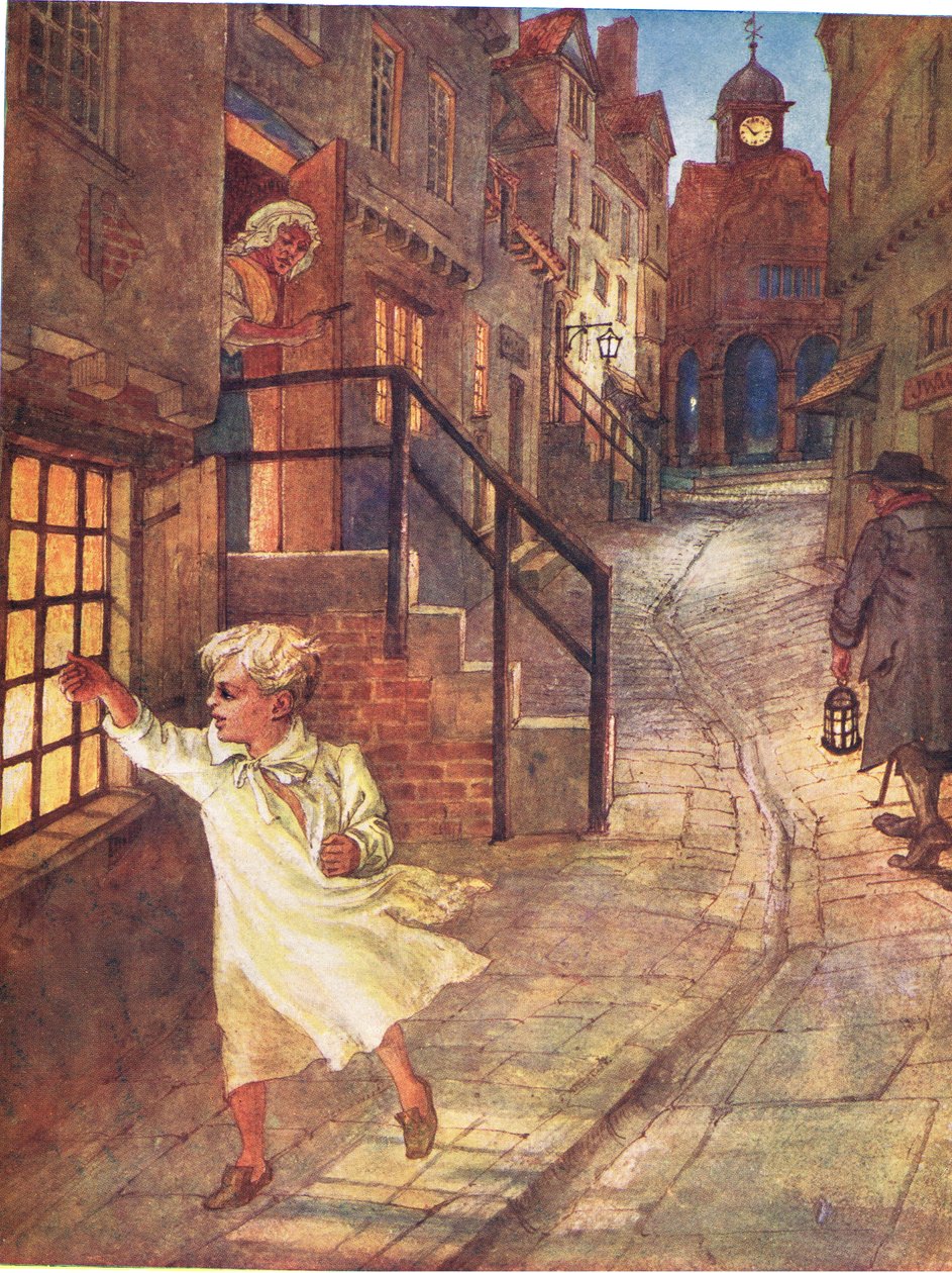 Wee Willie Winkie, illustration fra 