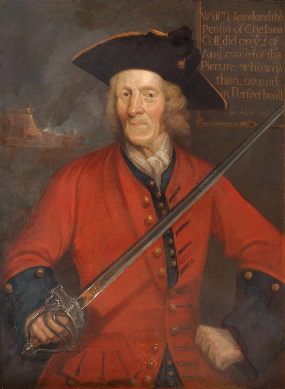 I Pensionist William Hiseland, 1730 af George Allsop