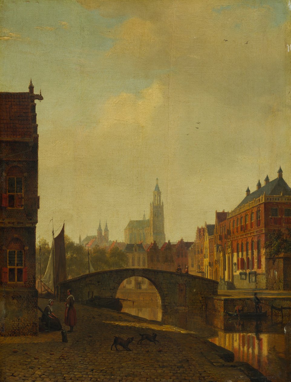 Imaginary View of Arnhem, slutningen af 1830