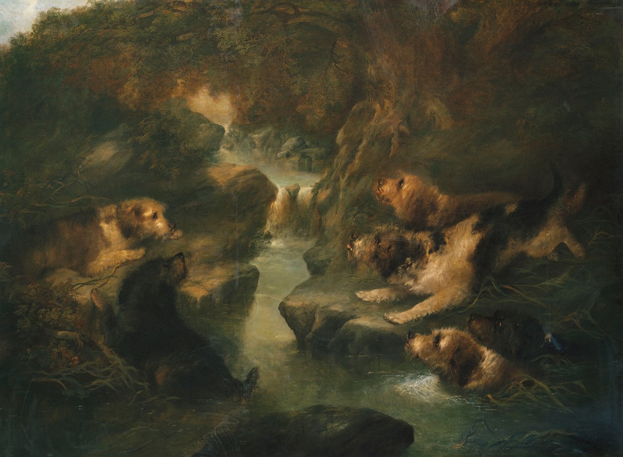 Odderjagt, 1867 af George Armfield