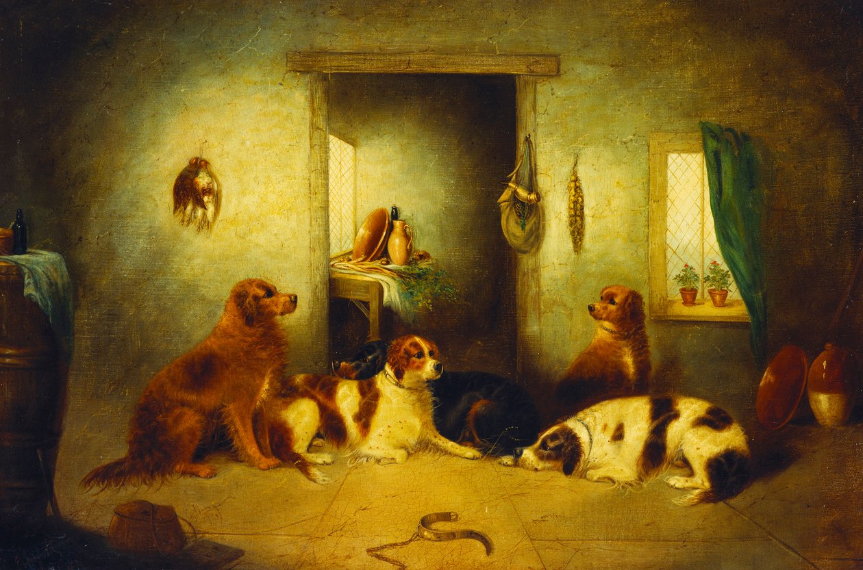 Venter på Mester, 1870 af George Armfield